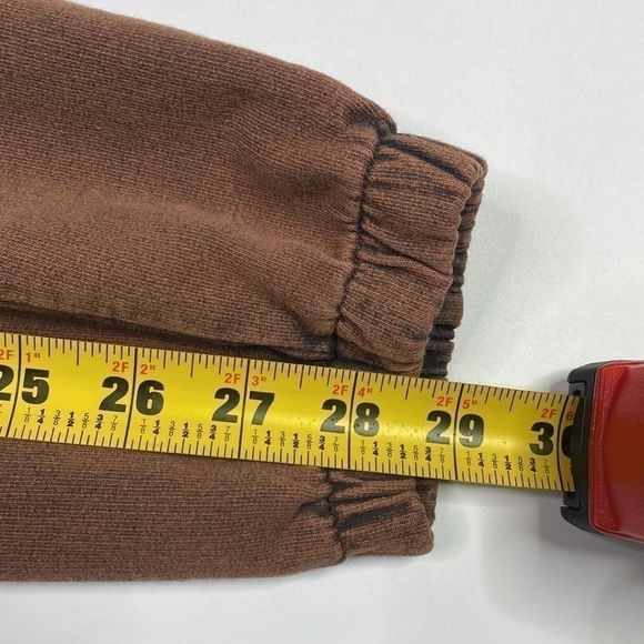 ASOS Acid Brown Wash Oversized Jogger Pants Size 0 - Picture 8 of 14